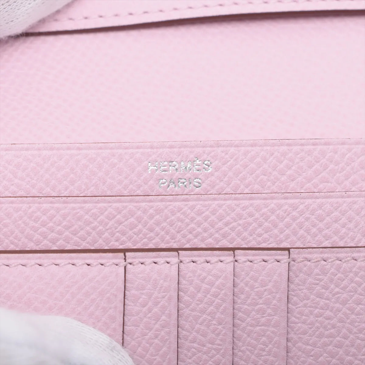 Hermès Bearn Verso Veau Epsom Compact Wallet Lime x Rose Cherry *PREORDER*