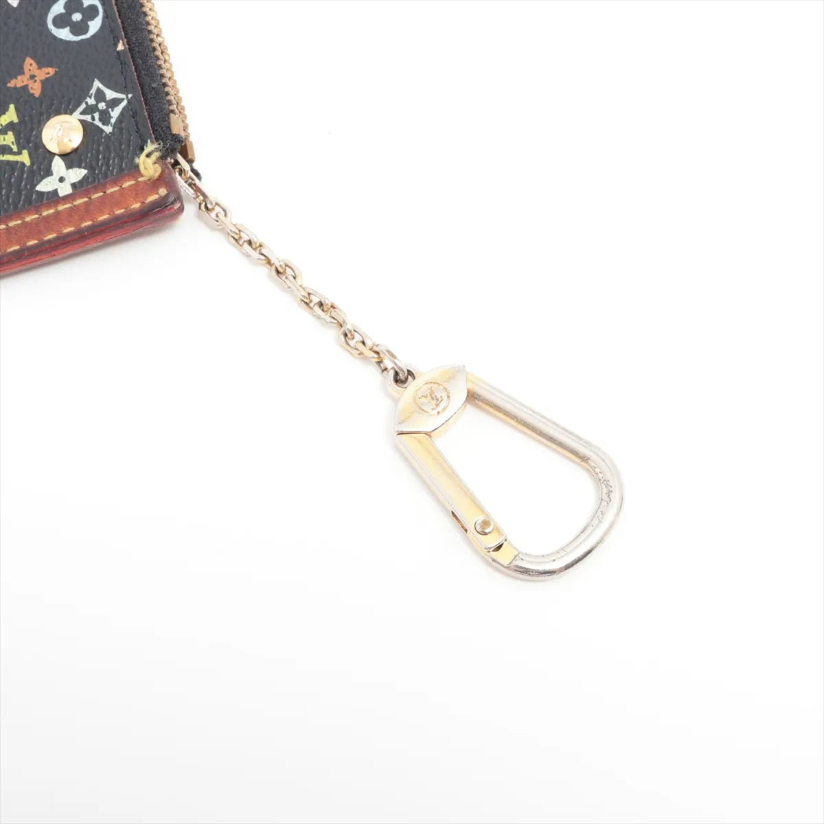 Louis Vuitton Monogram Multicolor Pochette Coin Purse Noir