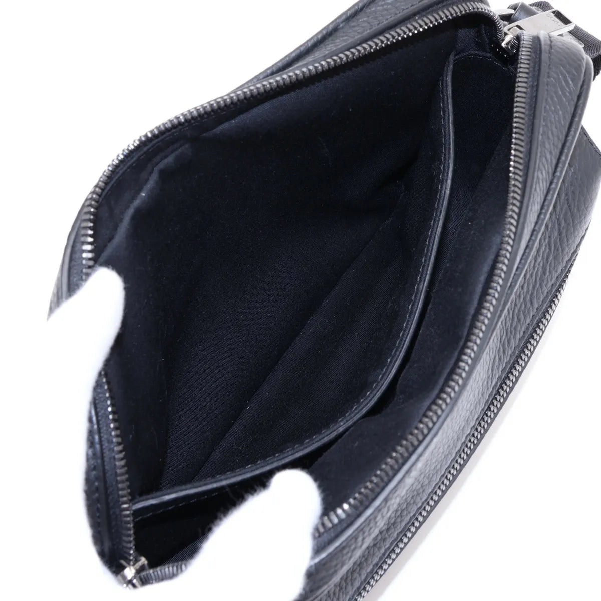 Dior Gravity Rider Zipped Messenger Bag Black