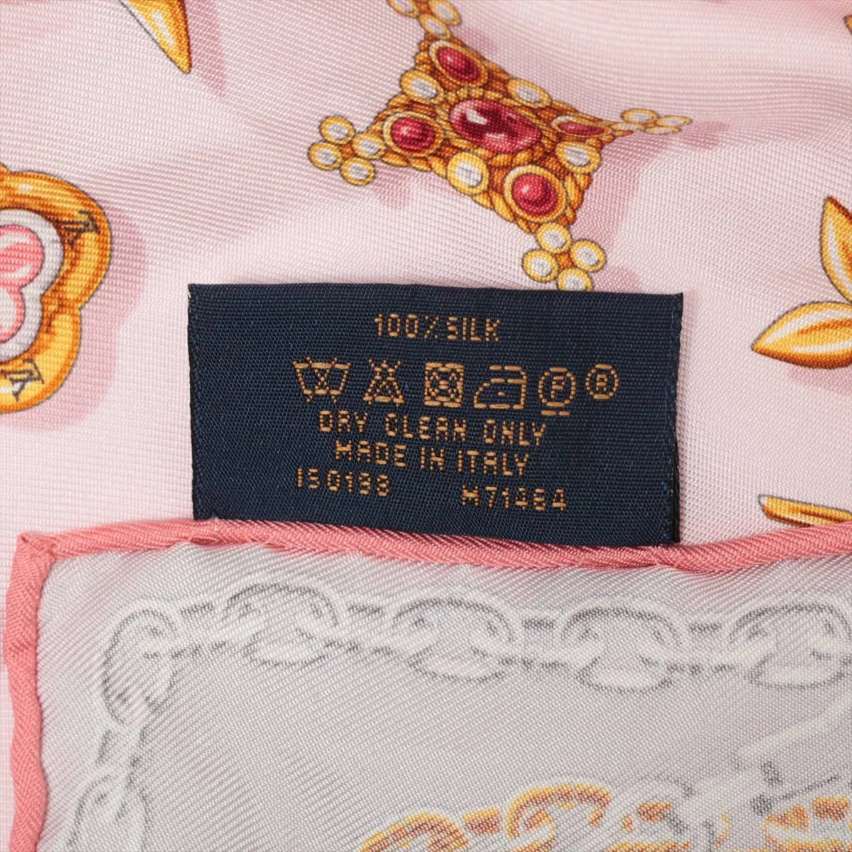 Louis Vuitton Monogram Your Highness Square Silk Scarf Pink