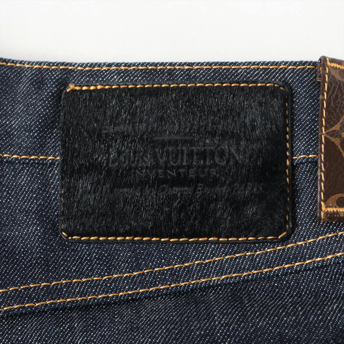 Louis Vuitton Cotton Denim Pant Blue Indigo
