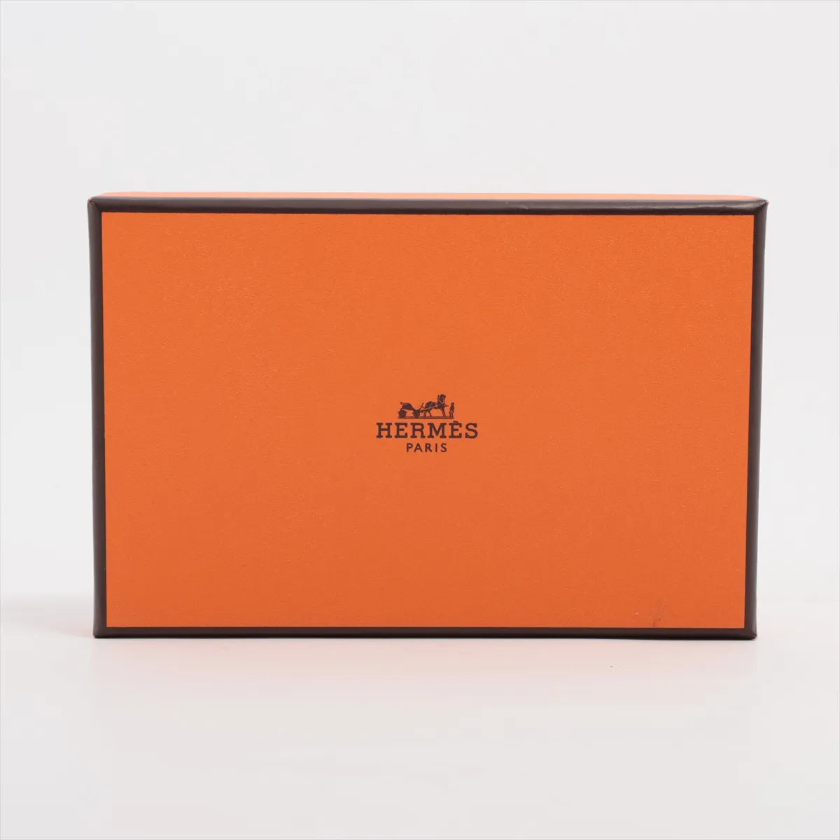Hermès Calvi Veau Epsom Card Case Black