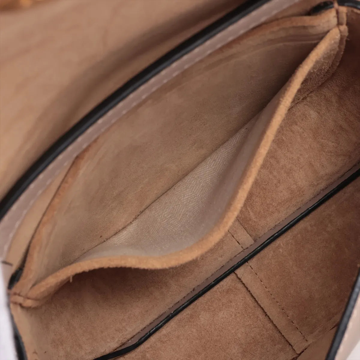 Loewe Gate Dual Mini Leather Shoulder Bag Brown x Beige — product photo 7