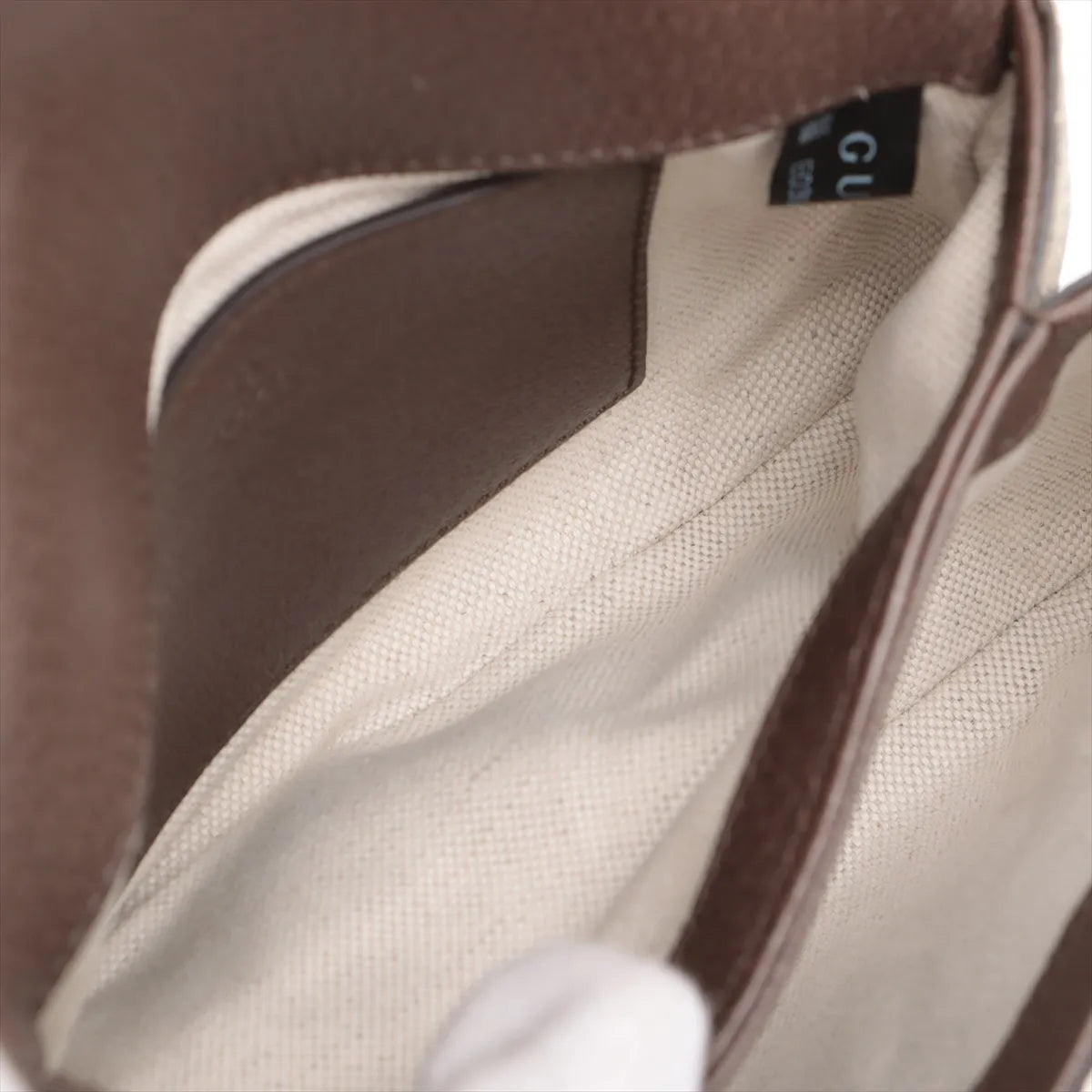 Gucci GG Supreme Blondie Two-Way Shoulder Bag Brown