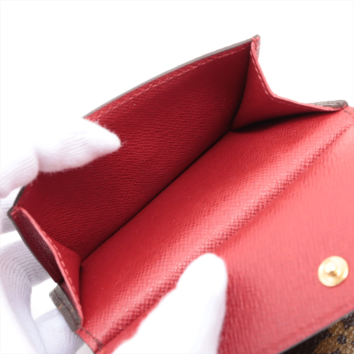 Louis Vuitton Monogram Marie Wallet Red
