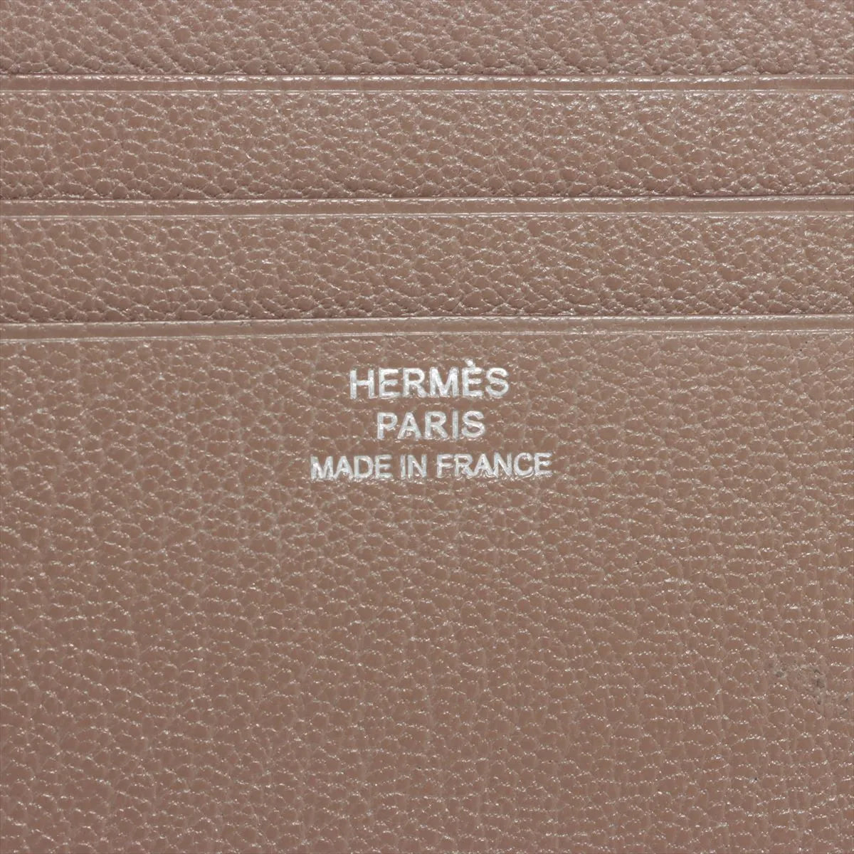 Hermès Bearn Recto Verso Compact Wallet Etoupe