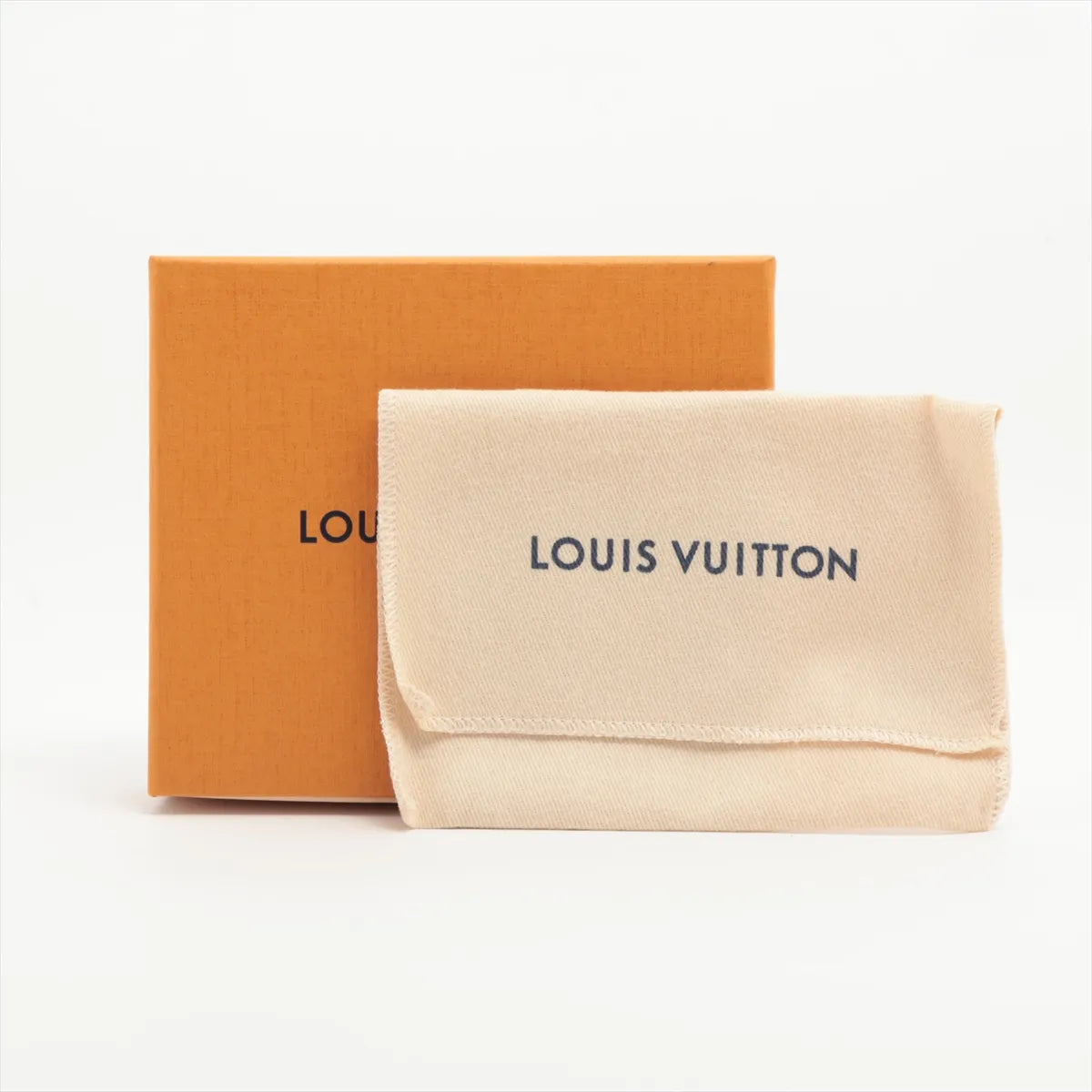 Louis Vuitton Monogram Empreinte Romy Coin Card Holder Black