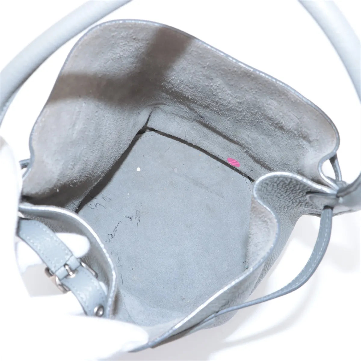 Top rated Celine Big Bag Bucket Leather Handbag Gray