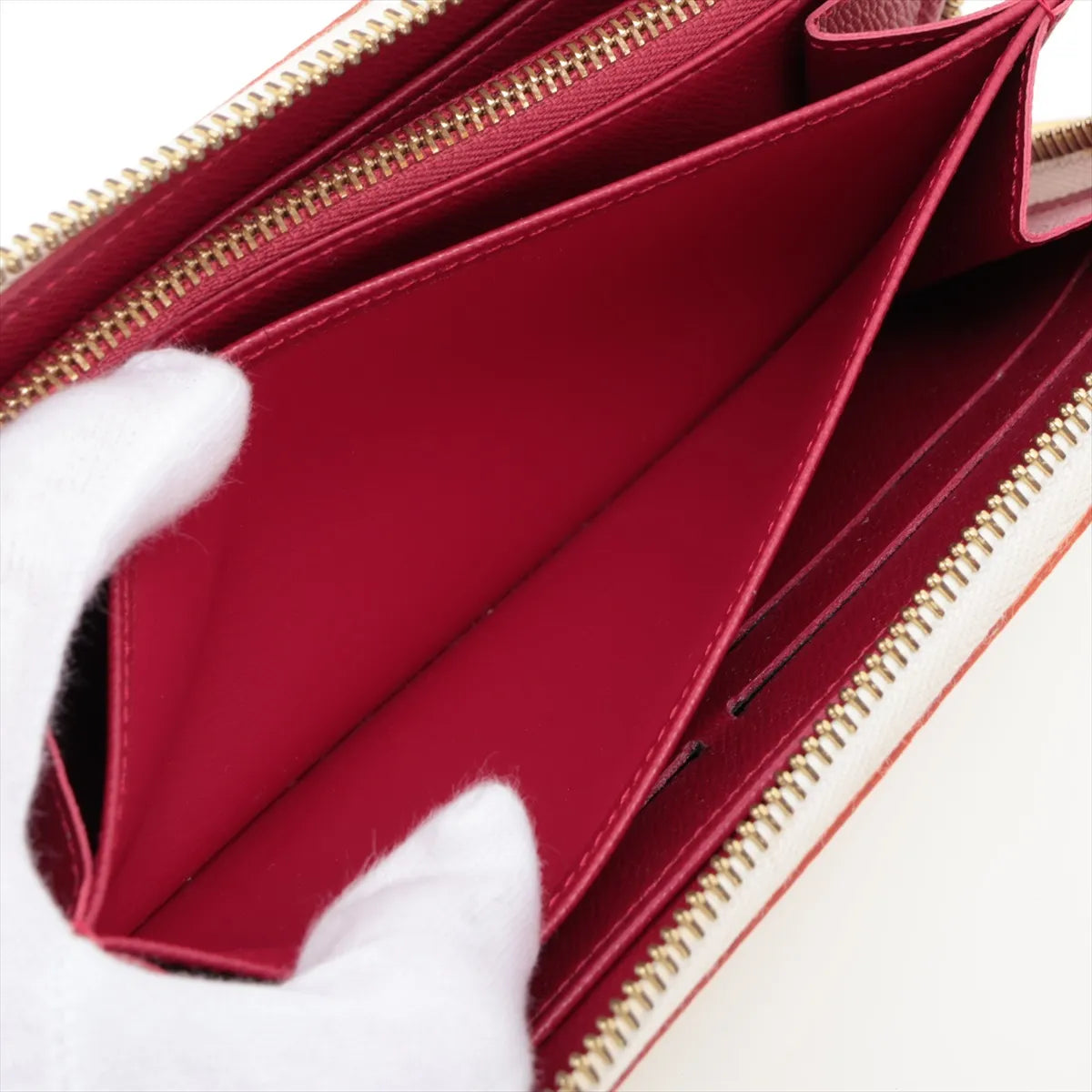 Louis Vuitton Monogram Multicolor Zippy Wallet White