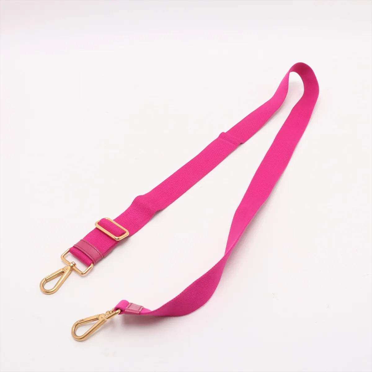 Prada Canapa Canvas Two-Way Handbag Hot Pink