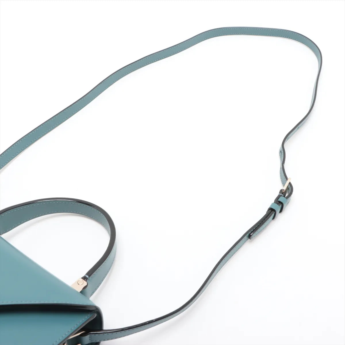 Valextra Iside Top Handle Mini Bag Blue