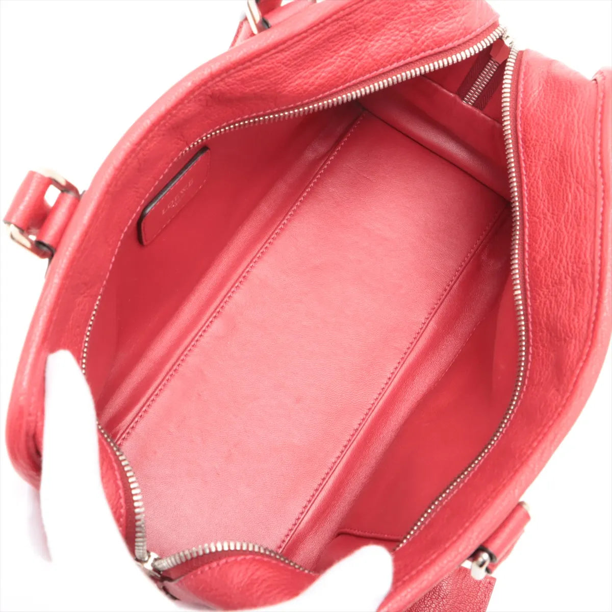 Loewe Amazona 28 Leather Handbag Red