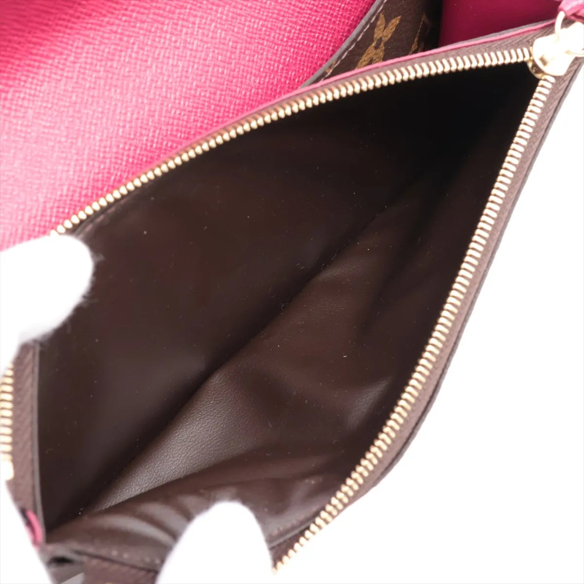 Louis Vuitton Monogram Emilie Wallet Fuchsia