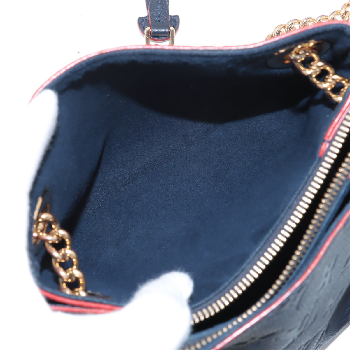 Louis Vuitton Monogram Empreinte Surène BB Marine Rouge * PREORDER *