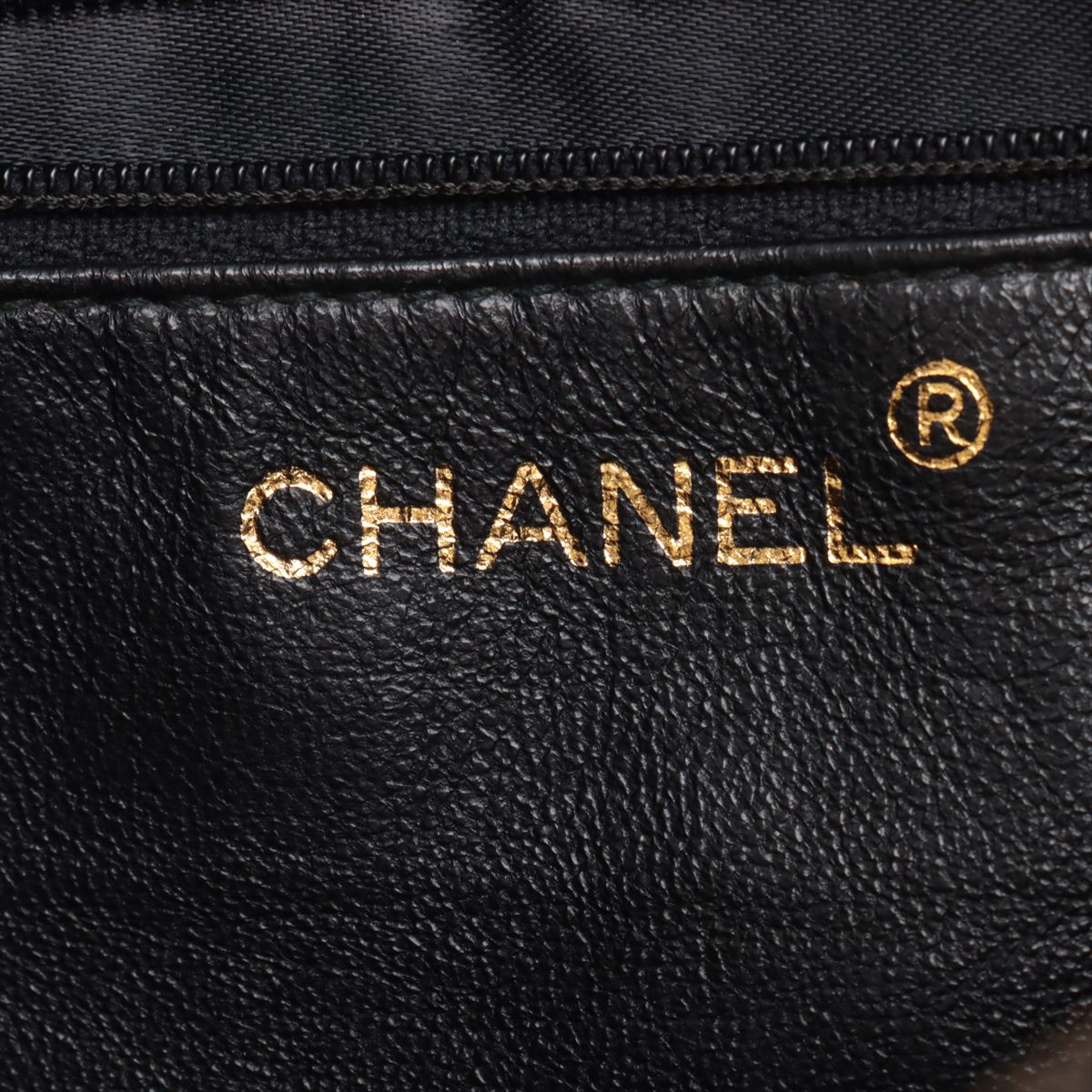 Chanel CC Logo Matelasse Lambskin Tassel Camera Bag Black