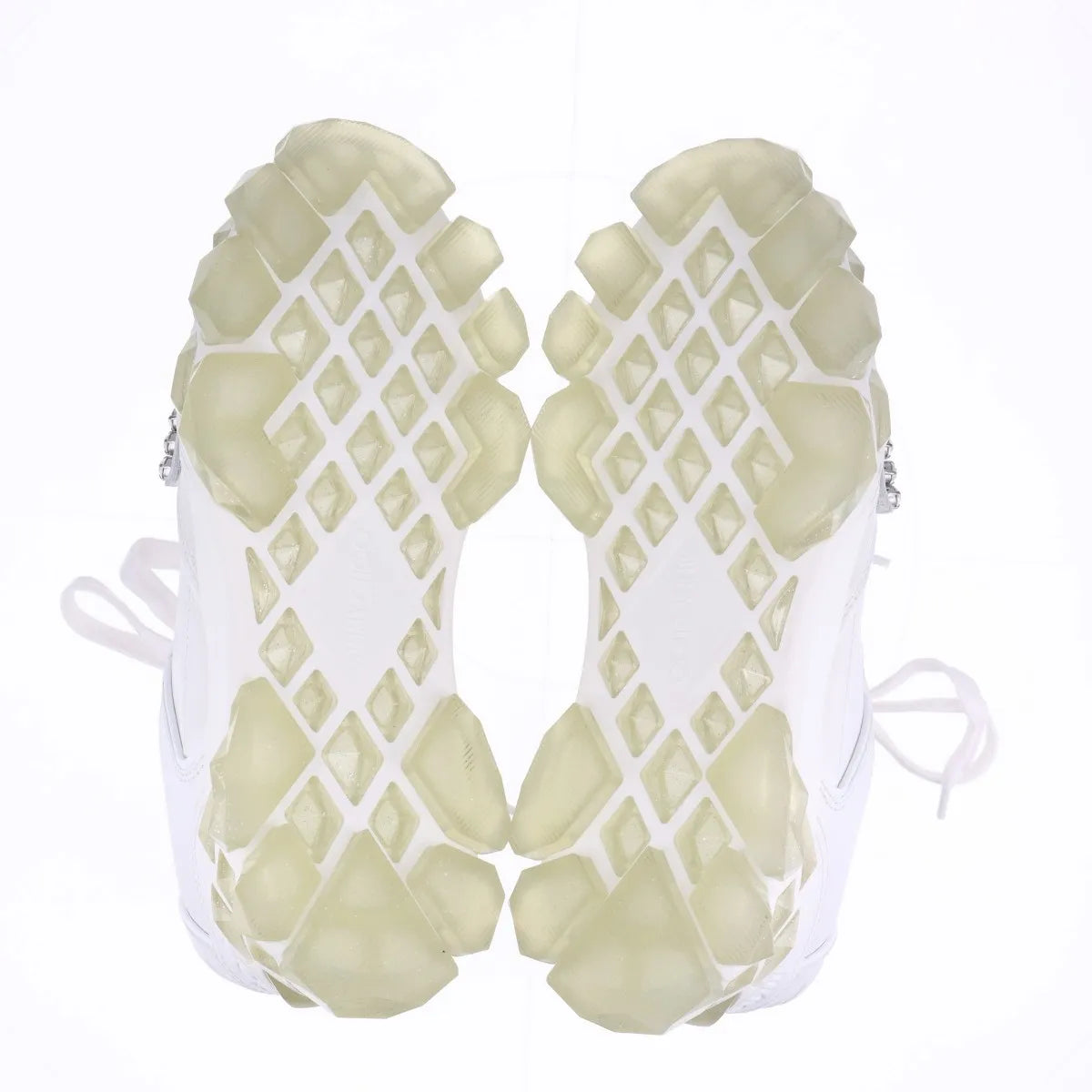 Jimmy Choo Diamond Leather Sneaker Unisex White