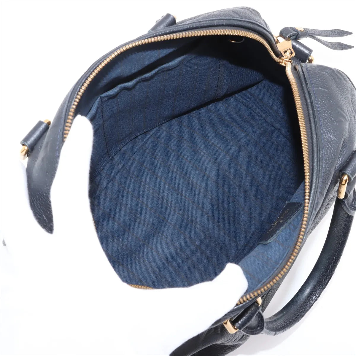Louis Vuitton Monogram Empreinte Speedy 25 Black