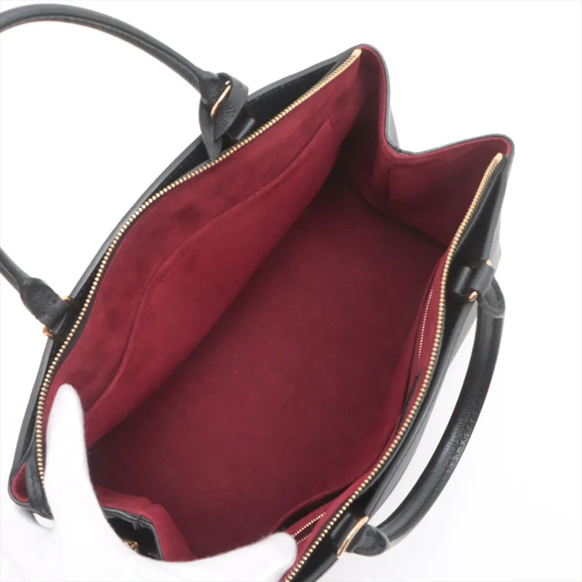 Louis Vuitton Monogram Empreinte Grand Palais MM Black