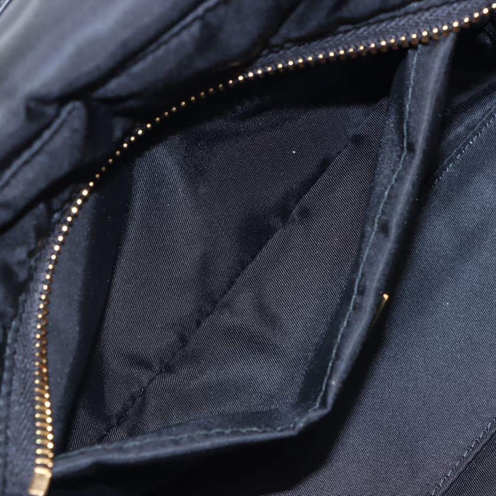 Prada Tessuto Explorer Medium Nylon Leather Two-Way Shoulder Bag Black — product photo 8