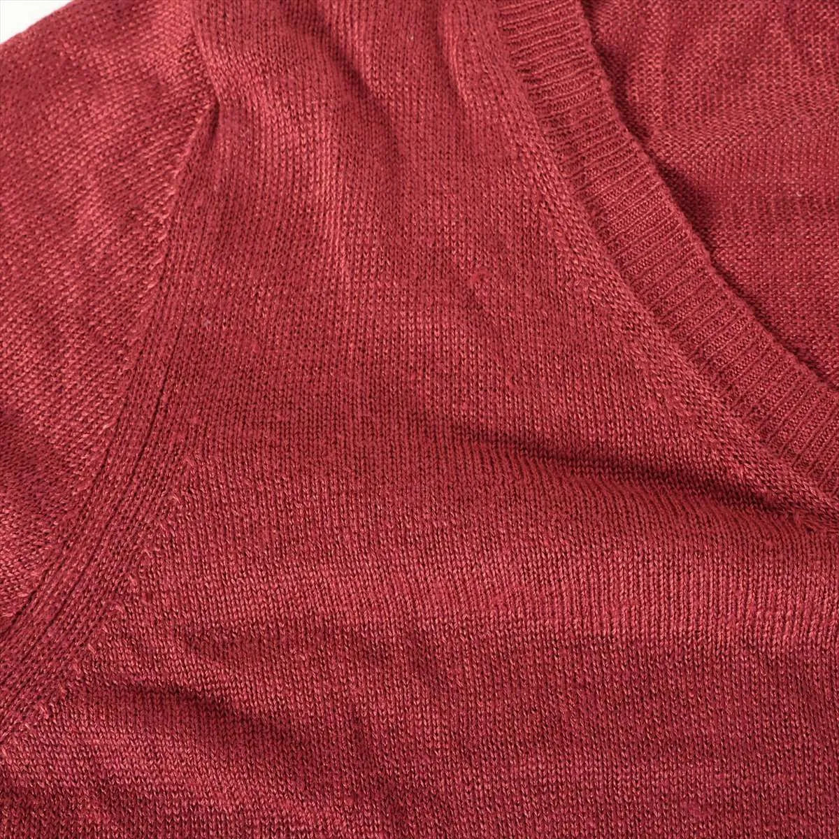 Loro Piana Linen Knit Red