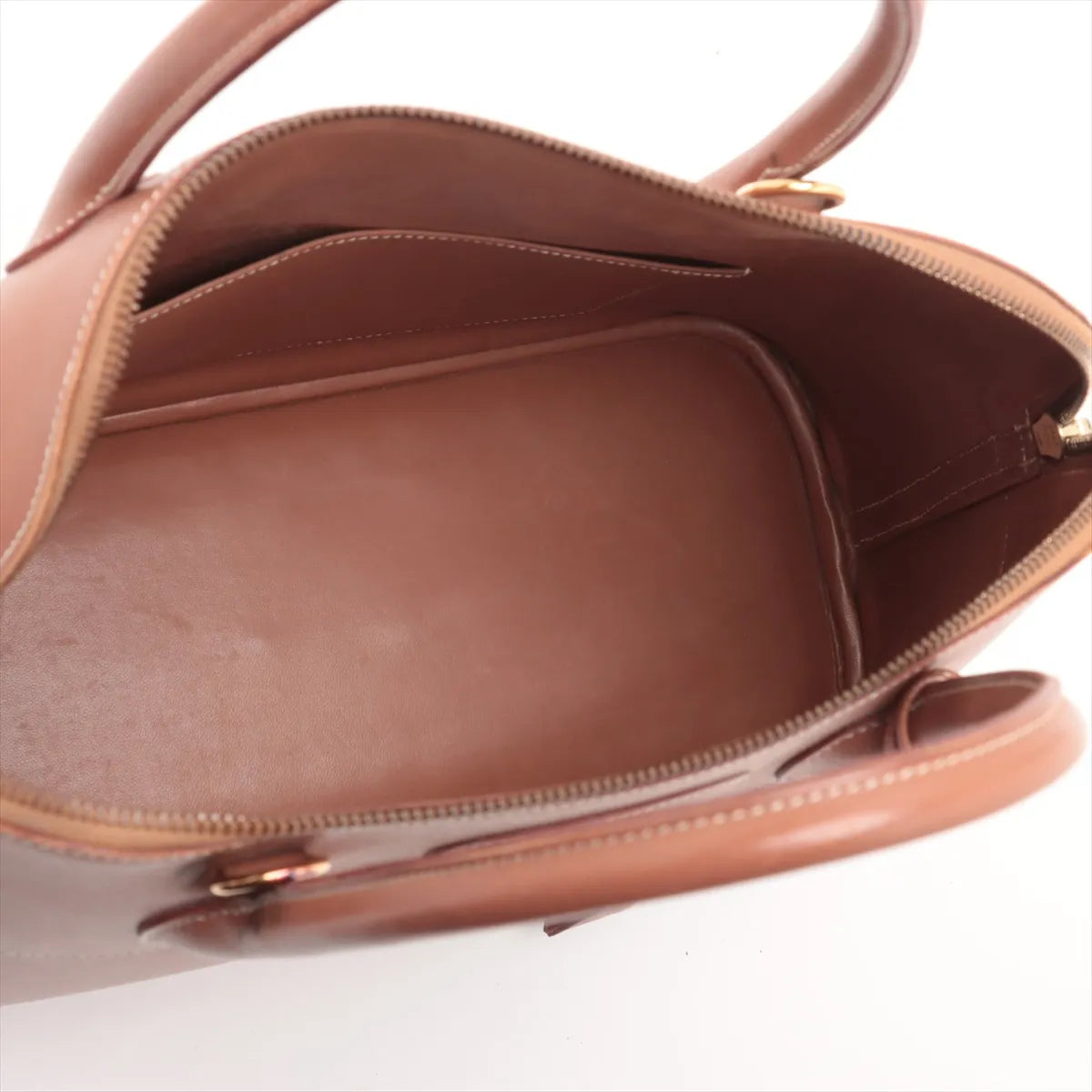 Hermès Bolide 35 Cushbell Shoulder Bag Gold