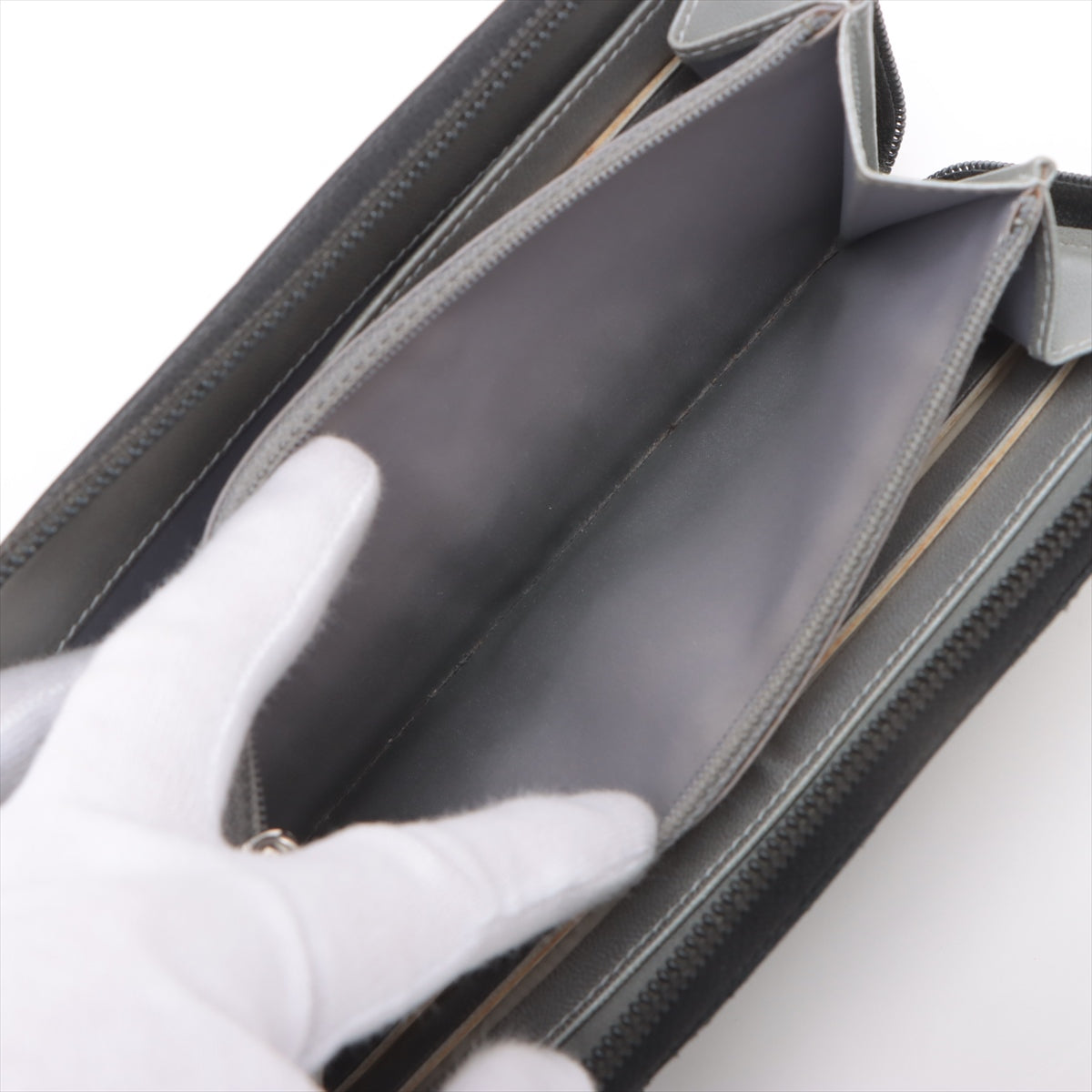 Quality Chanel CC Logo Camelia Lambskin Zippy Long Wallet Black