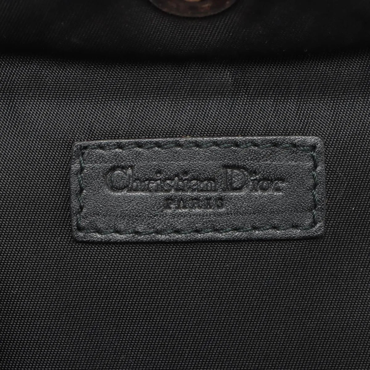 Christian Dior Trotter Street Chic Handbag Black