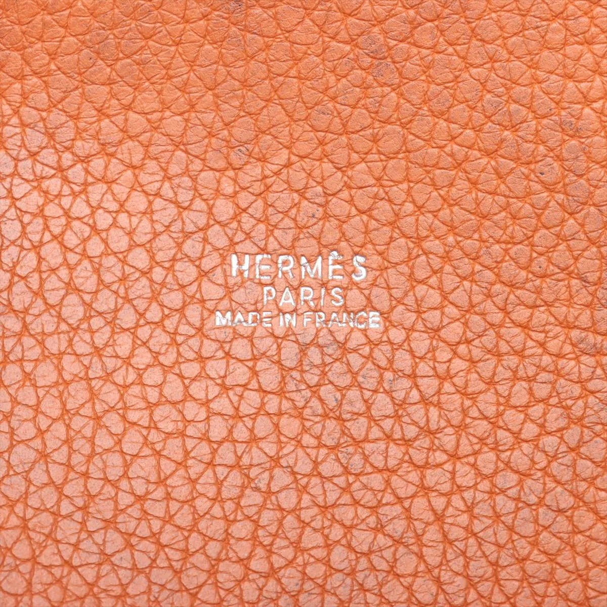 Hermès Mangeoire PM Taurillon Clemence Orange