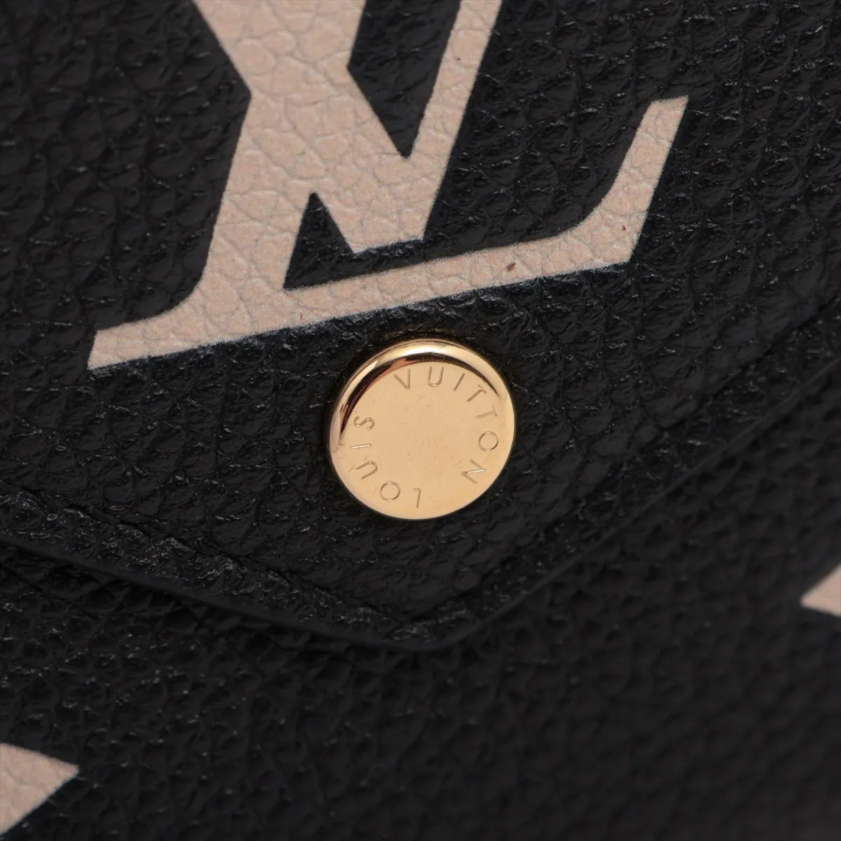 Louis Vuitton Bicolor Monogram Empreinte Victorine Noir