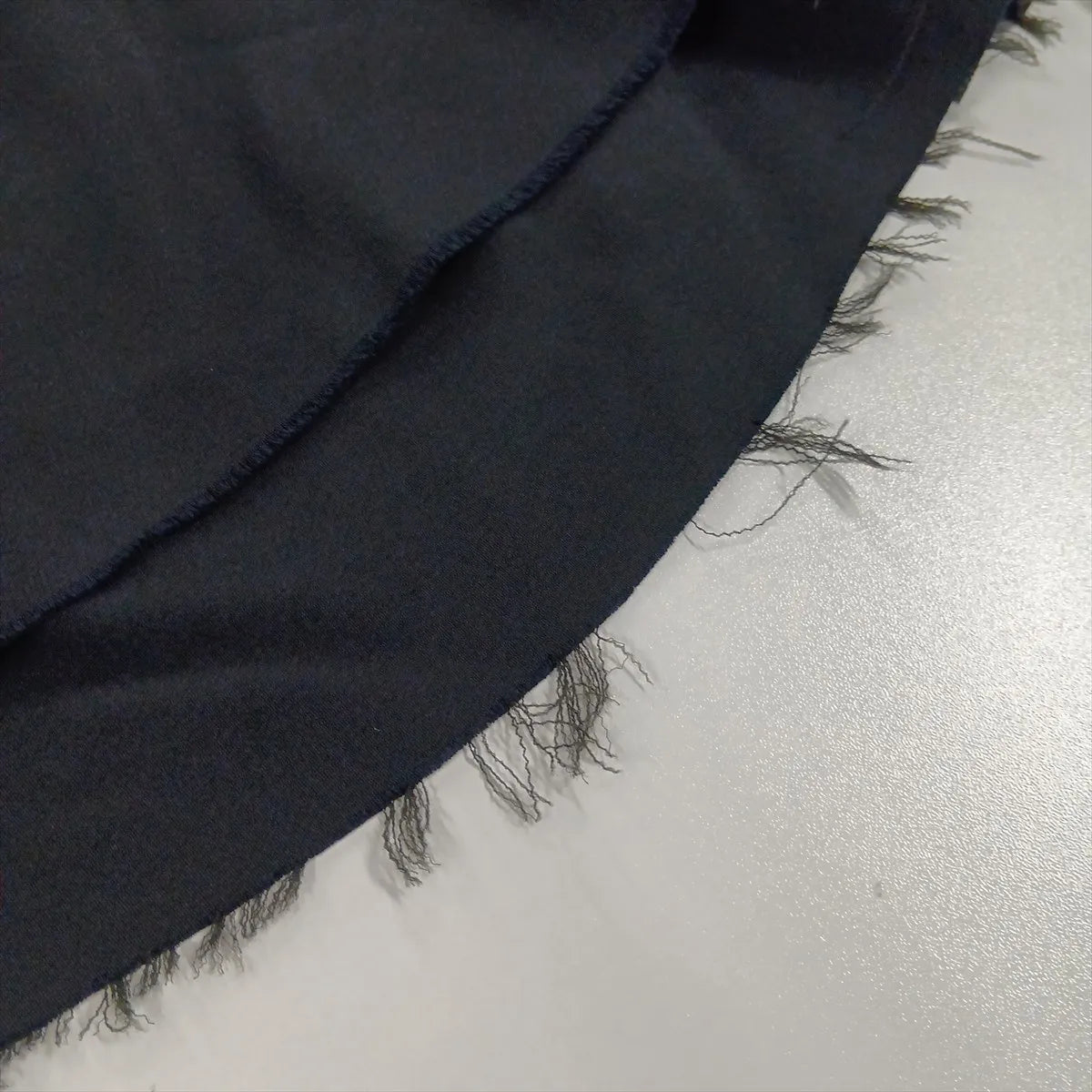 Balenciaga One Side Sleeve Rayon Long Dress Black — product photo 8