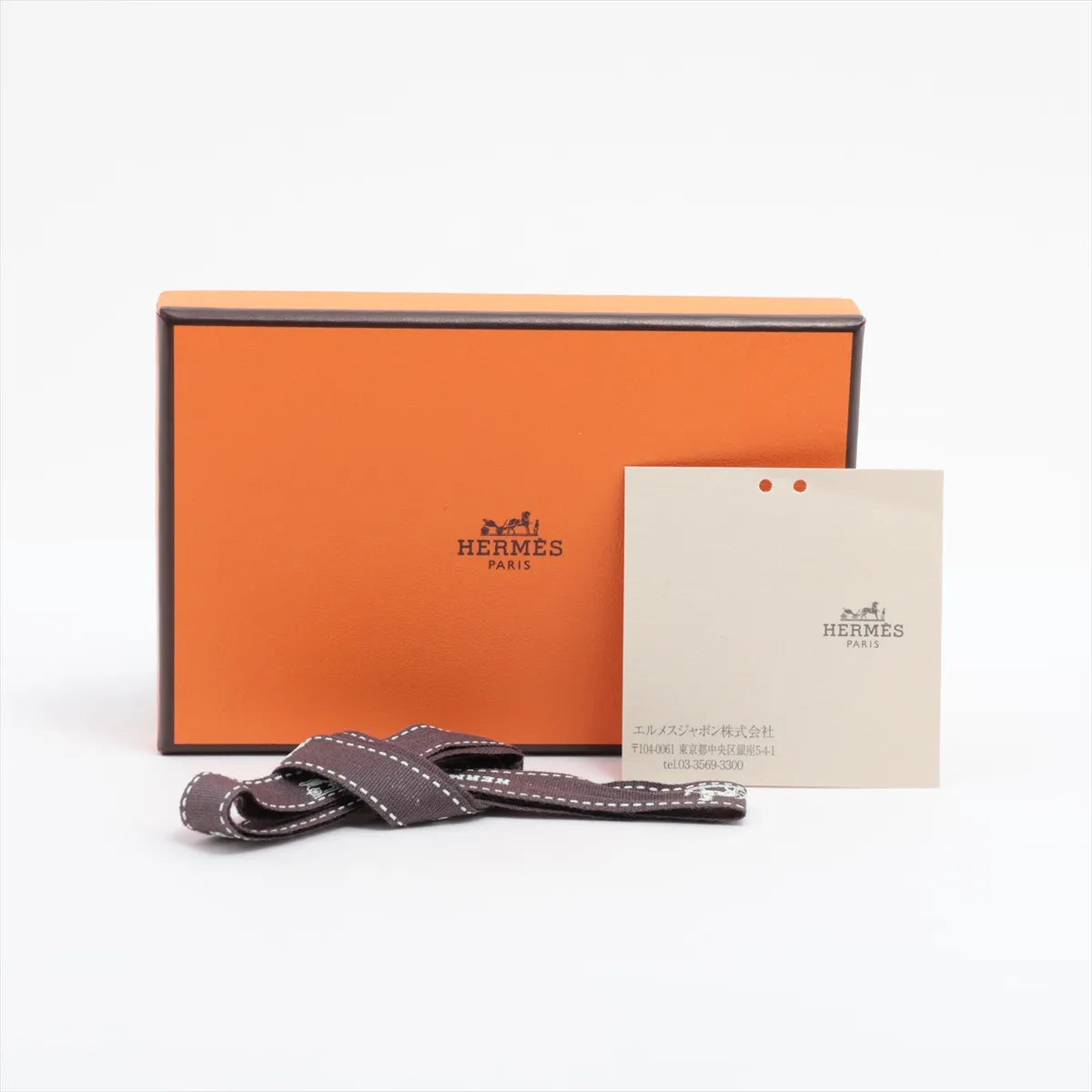 Hermès Calvi Duo Veau Epsom Coin Purse Rouge H