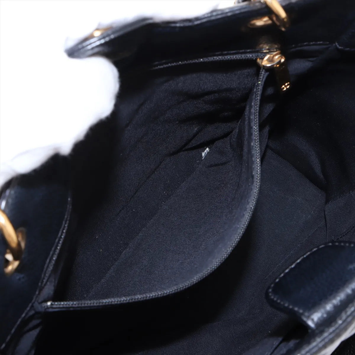 Chanel PST Caviar Skin Chain Tote Bag Black — product photo 8