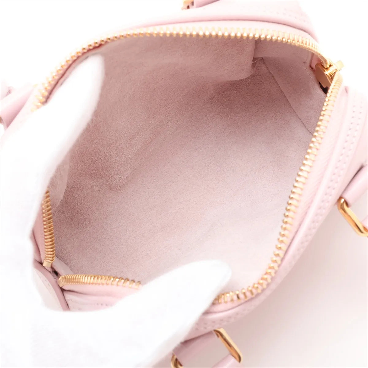 Celine Triomphe Small Boston Leather Two-Way Shoulder Bag Pink