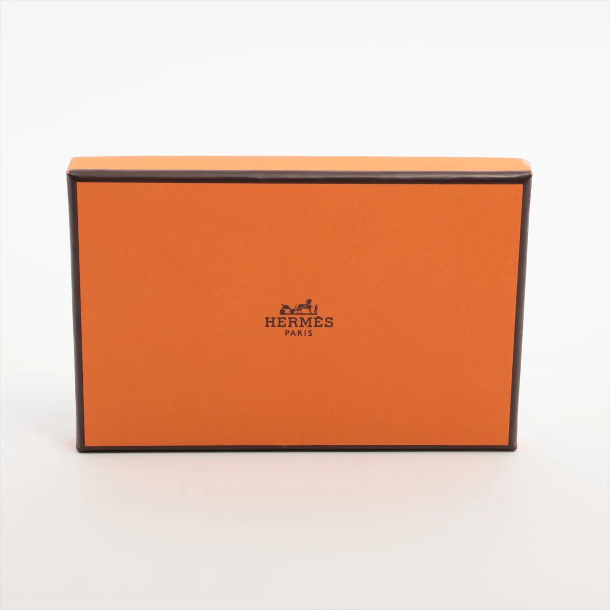Hermès R.M.S Evercolor Card Case Gray