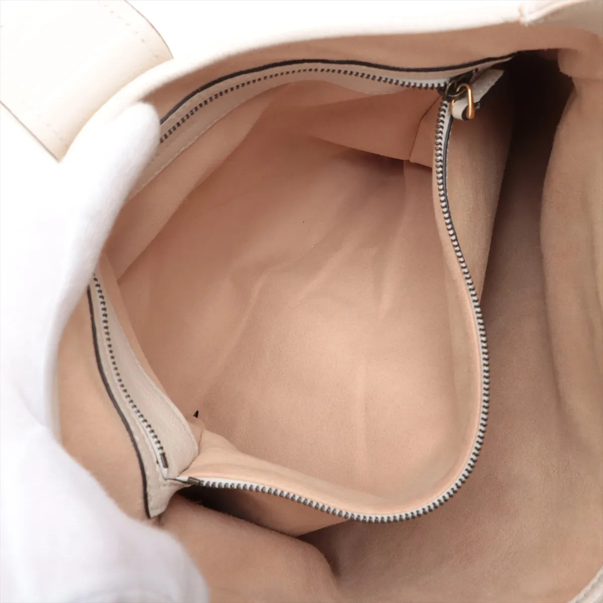 Gucci Aphrodite Medium Leather Shoulder Bag Beige