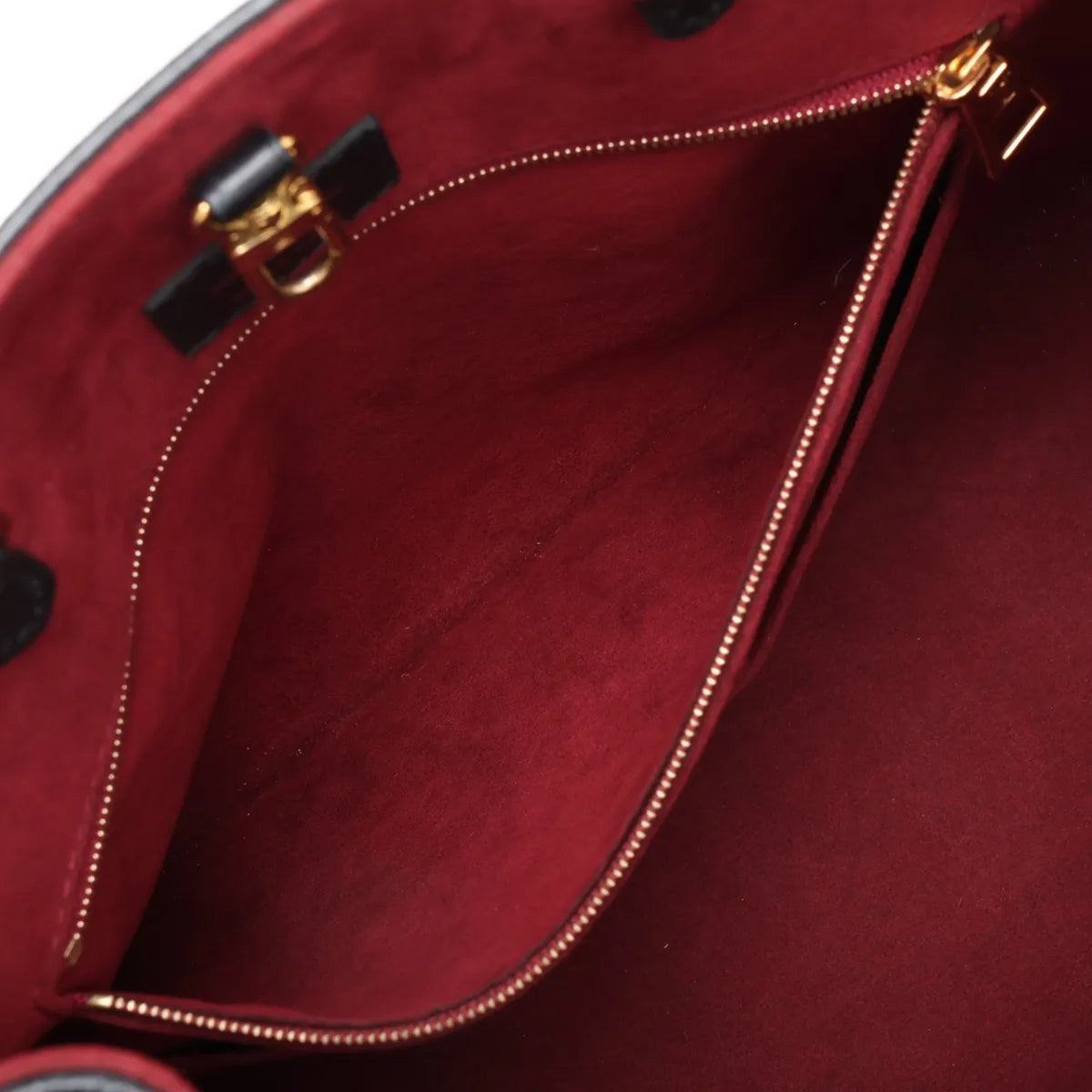 Louis Vuitton Monogram Empreinte On the Go MM Black x Creme