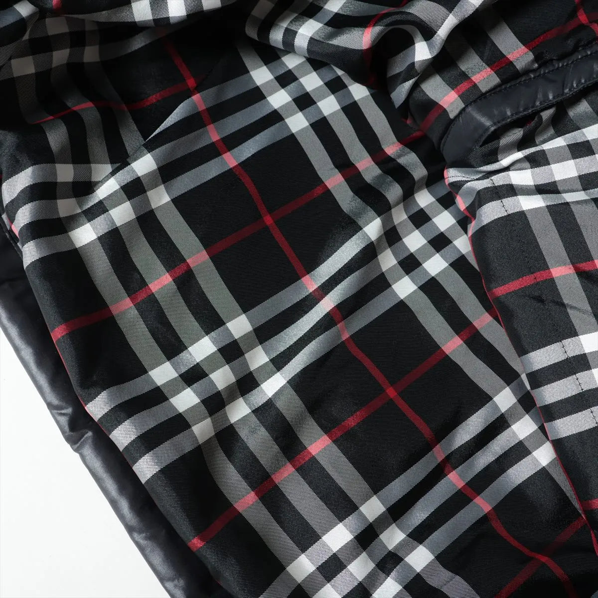 Burberry Black Label Polyester Down Jacket Black