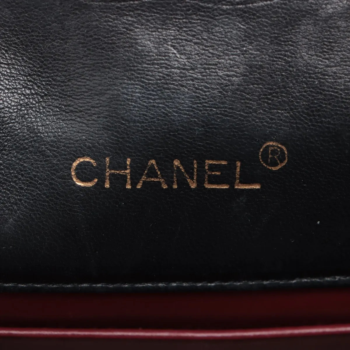 Chanel CC Logo Matelasse Lambskin Single Flap Single Chain Bag Black