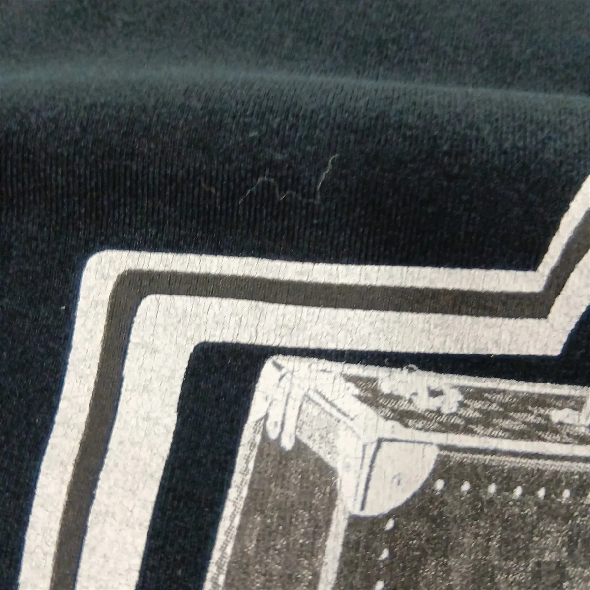 Louis Vuitton Luggage Cotton Long T-shirt Black