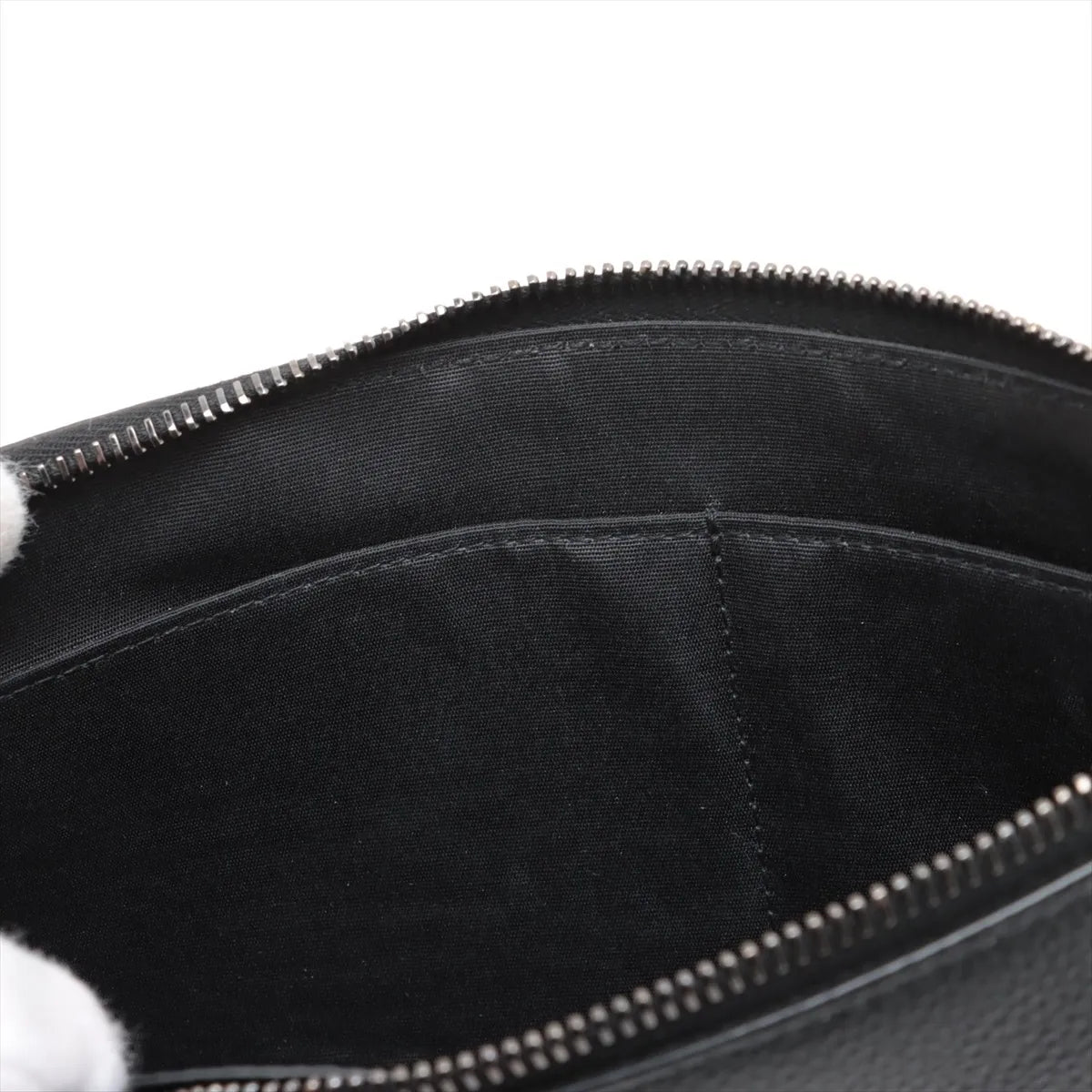 Dior x Cactus Jack Leather Clutch Bag Black