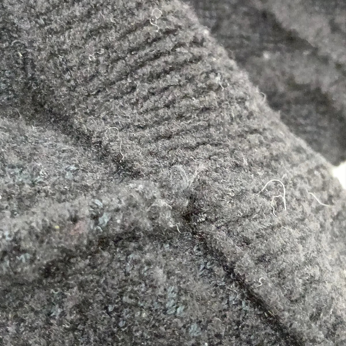 Louis Vuitton Wool Nylon Knit Skirt Black