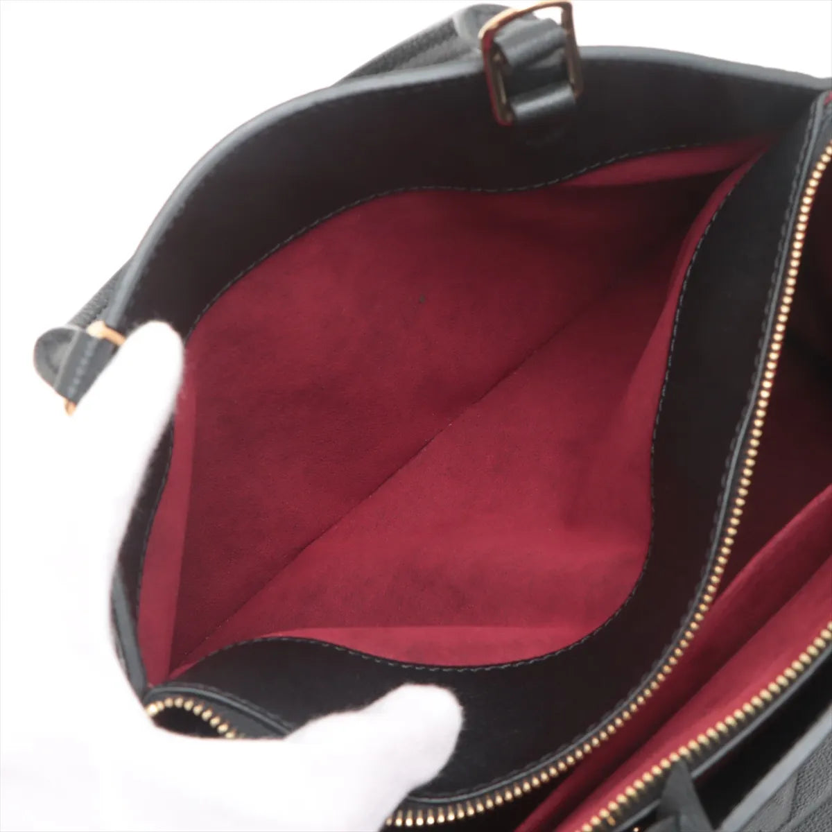 Louis Vuitton Monogram Empreinte Grand Palais MM Black