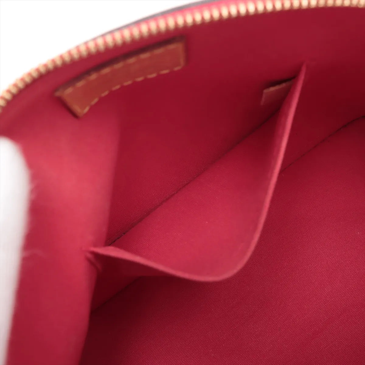 Louis Vuitton Monogram Vernis Alma BB Red