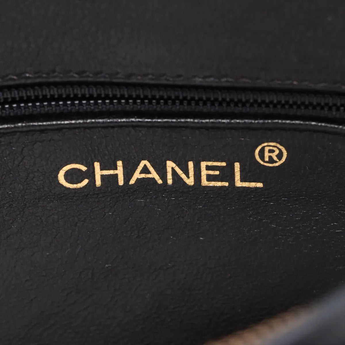 Chanel Matelasse Lambskin Chain Handbag Black