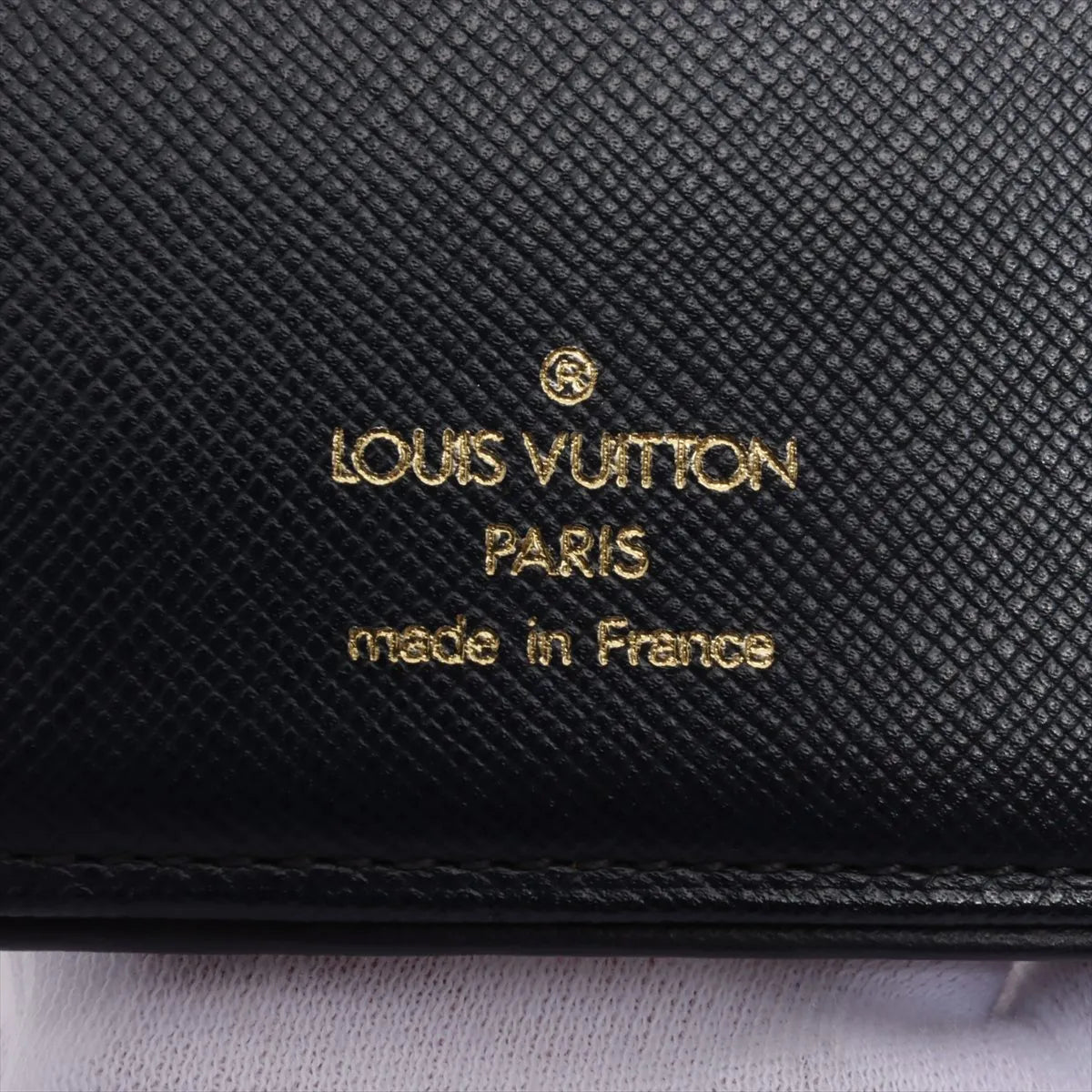 Louis Vuitton Monogram Mini Lin Compact Wallet Gray