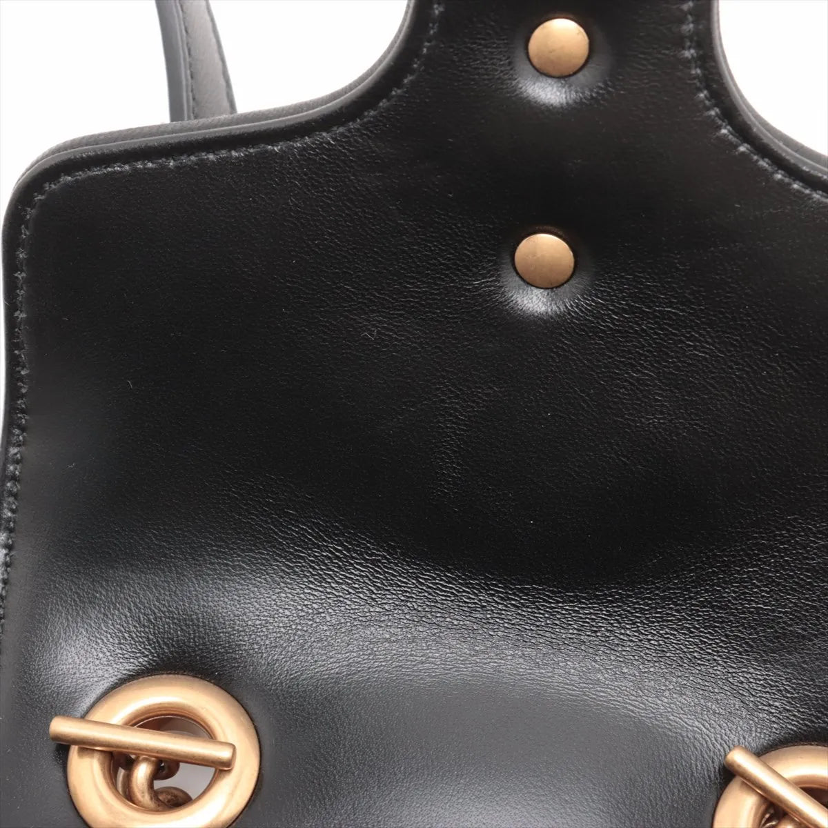 Gucci GG Marmont Leather Backpack Black