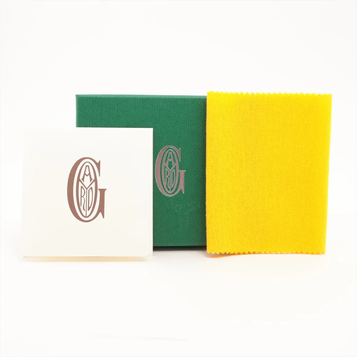 Goyard Herringbone Saint-Sulpice Card Case Green