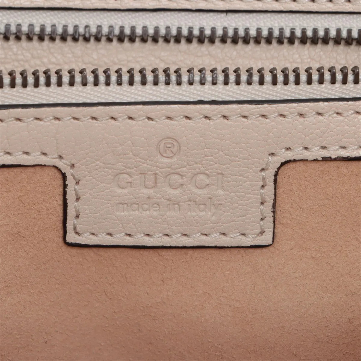Gucci Aphrodite Medium Leather Shoulder Bag Beige