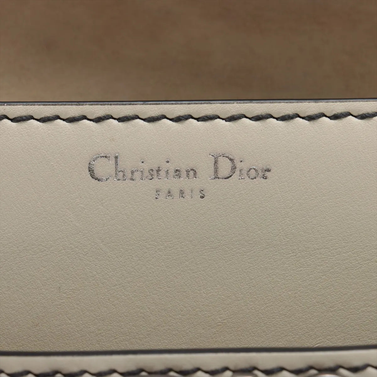Christian Dior J'Adior Embroidered Leather Chain Shoulder Bag White