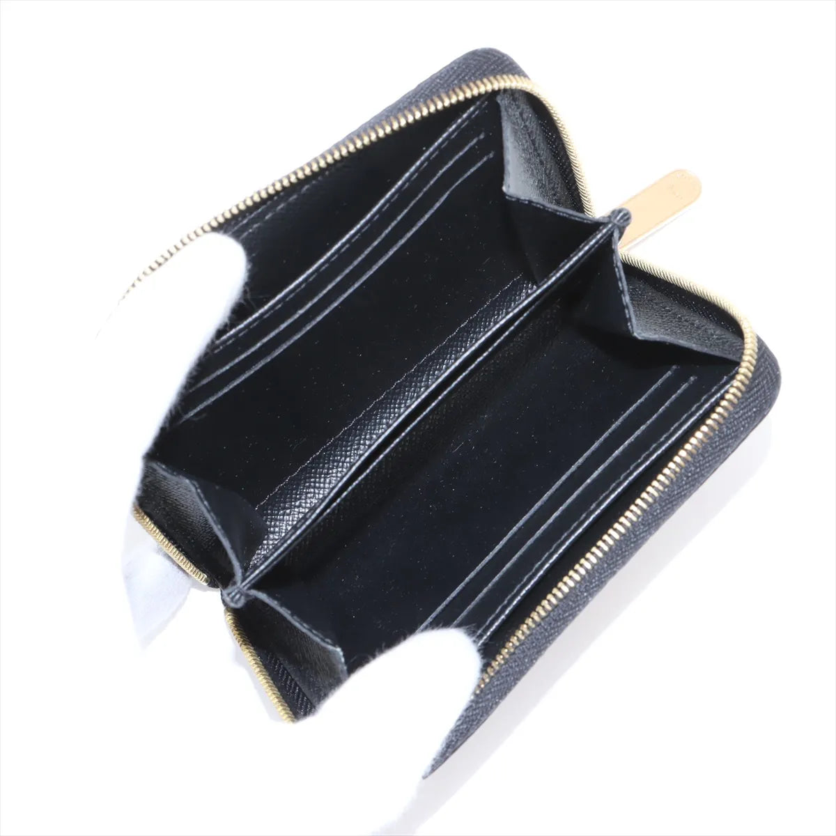 Louis Vuitton Epi Love Lock Zippy Coin Purse Black